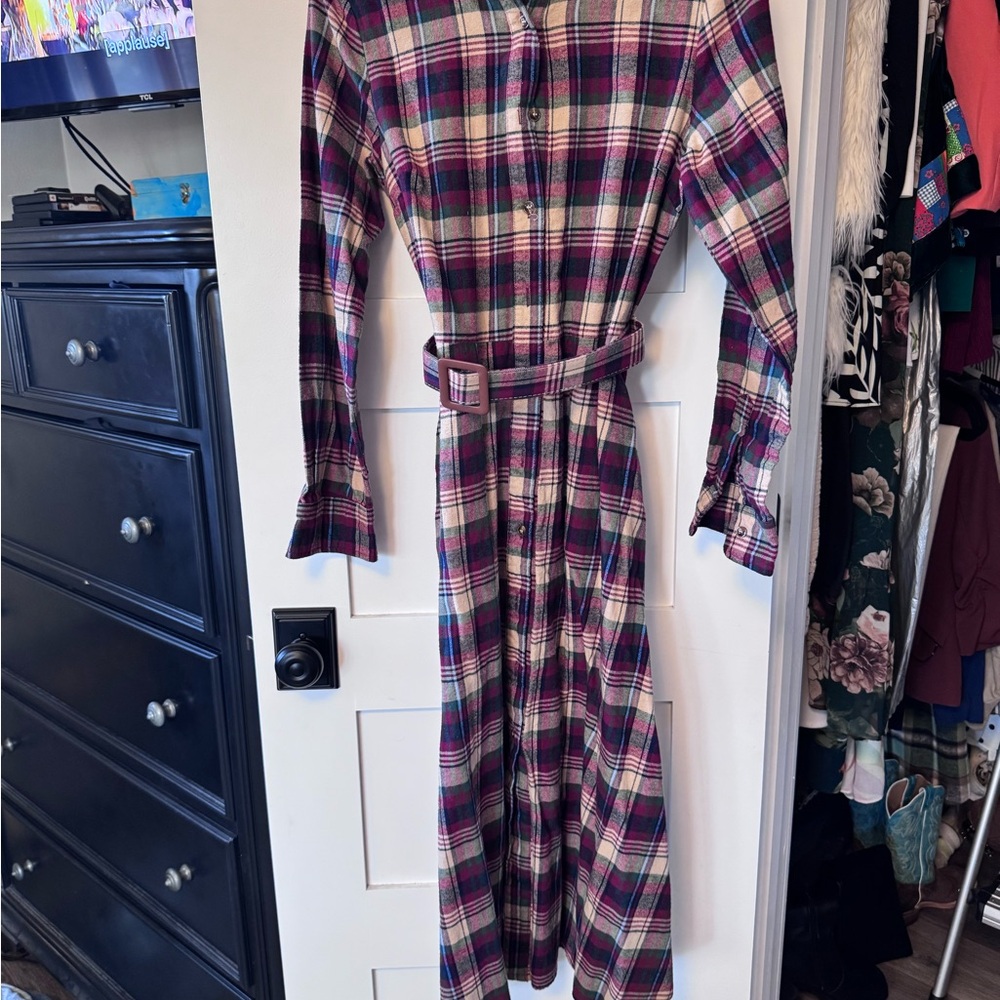 Kiel James Patrick Cozy Cabin Flannels in Red and Green